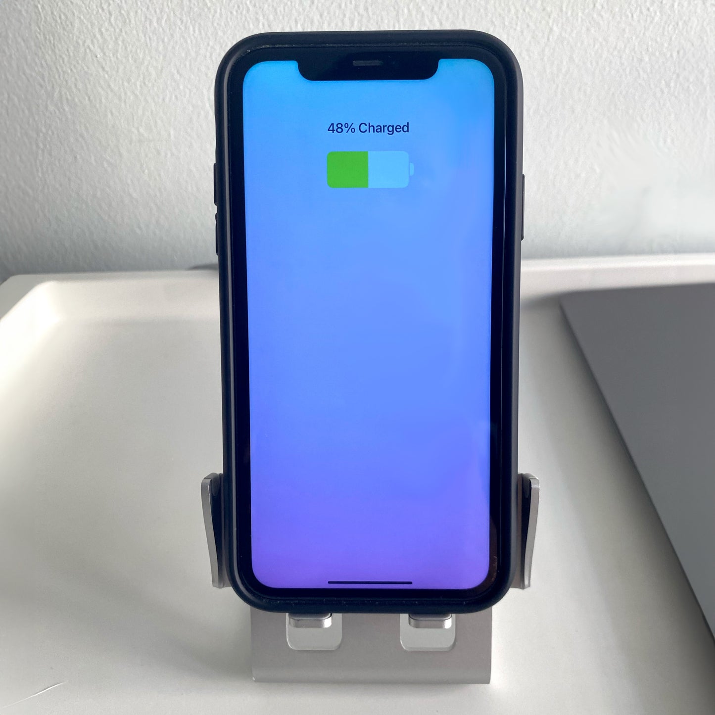Wireless Charging Metal Mobile Phone Stand