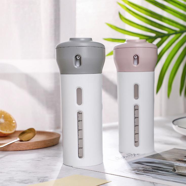 4-in-1 Travel Dispenser - Happiness Idea