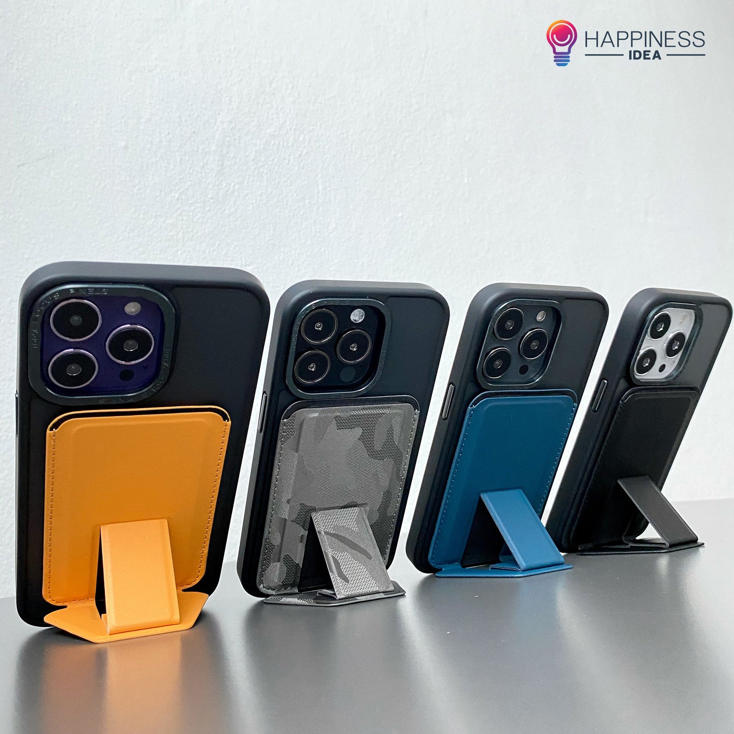 Snap-on Card Holder & Stand for iPhone with Magsafe