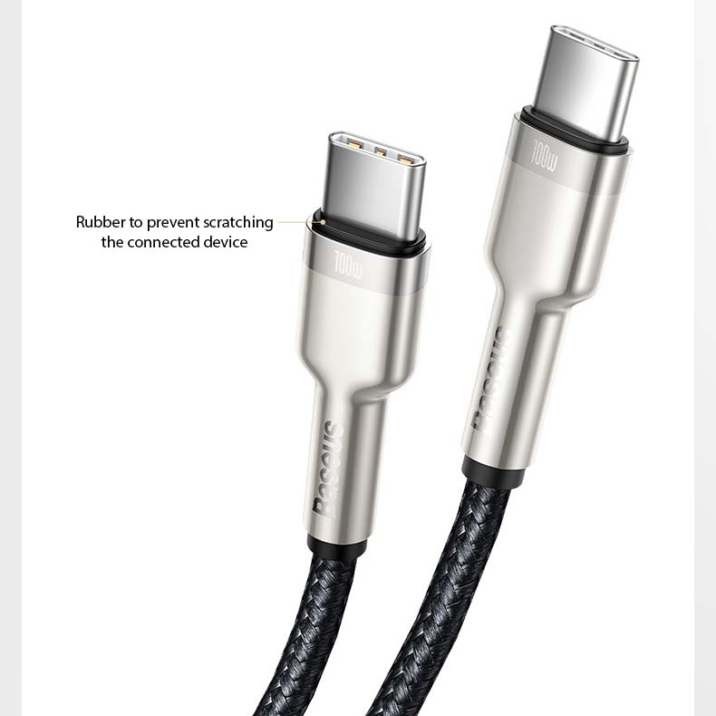 Baseus 100W Fast Charging Type-C to Type-C Cable