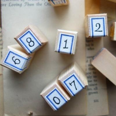 Classiky 倉敷意匠 - Number Stamp - Happiness Idea