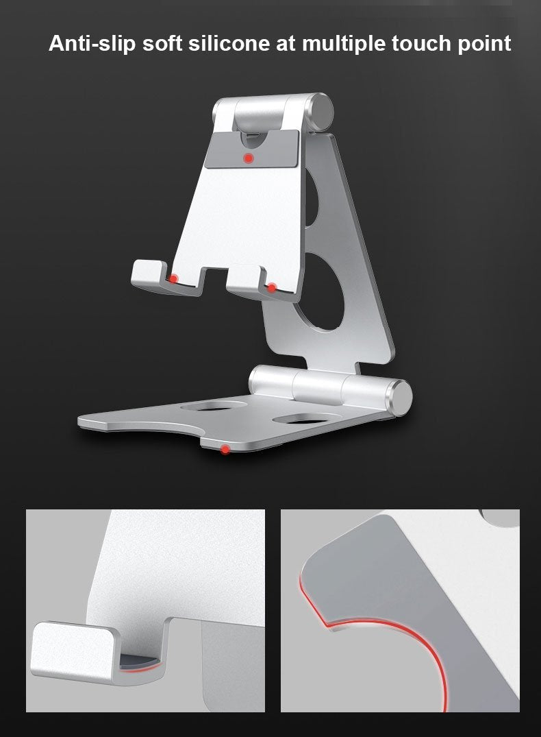 Foldable Metal Mobile Phone Stand - Happiness Idea