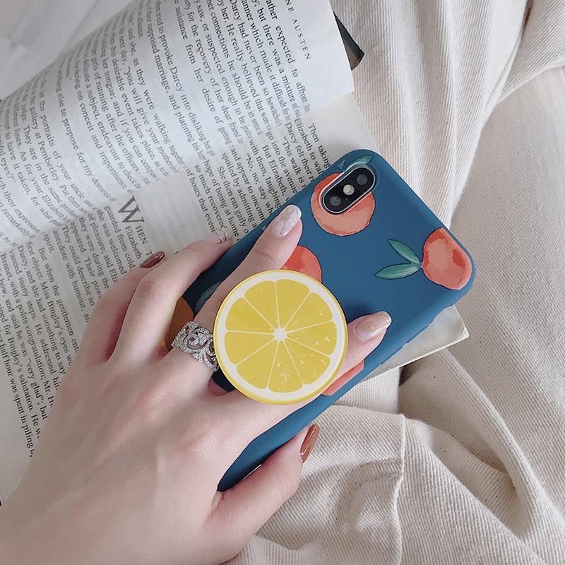 Fruity Series Soft Silicone Case for iPhone - Happiness Idea