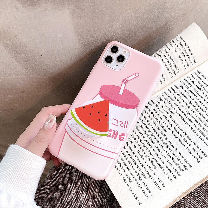 Fruity Series Soft Silicone Case for iPhone - Happiness Idea