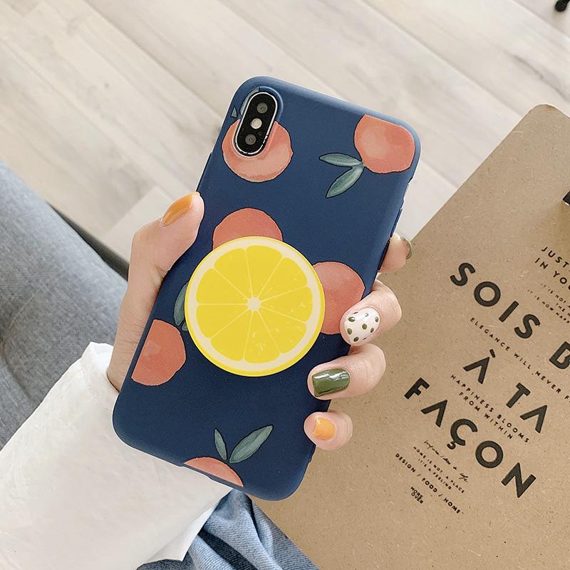 Fruity Series Soft Silicone Case for iPhone - Happiness Idea