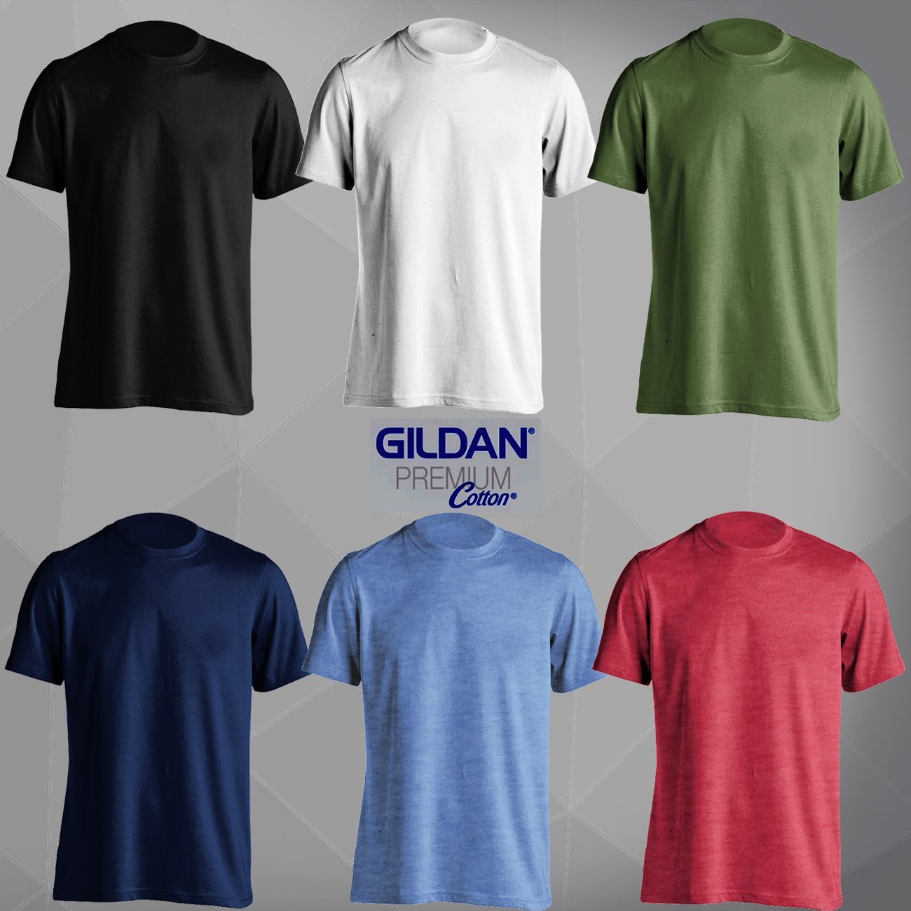 Gildan Premium Cotton Unisex T-shirt – Happiness Idea Malaysia