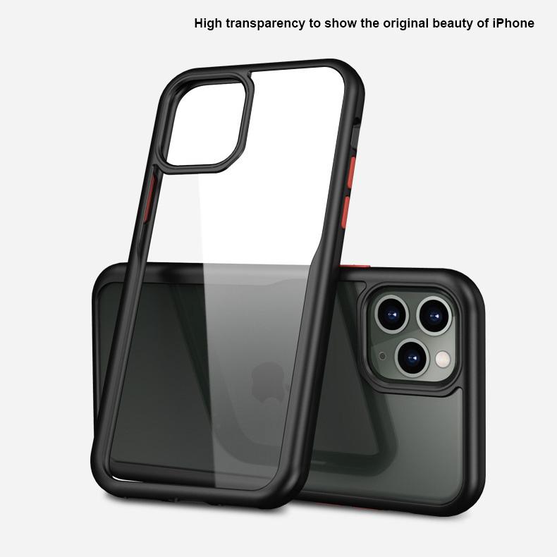 iPhone 11 Series Transparent Bumper Case - Happiness Idea