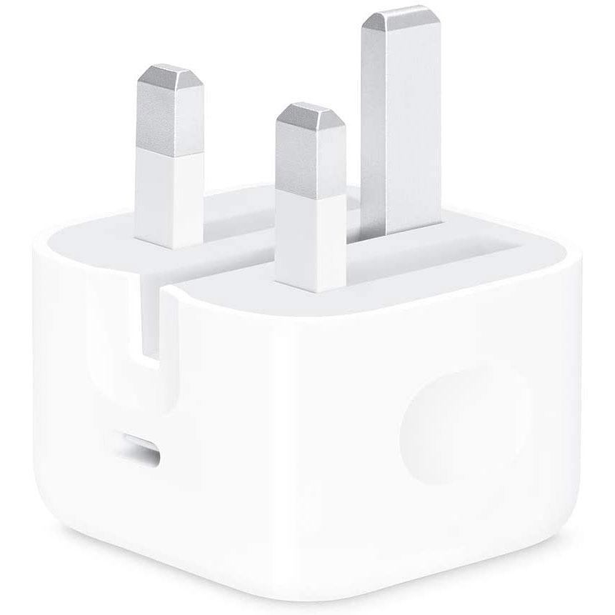 20W PD Fast Charge Power Adapter + Cable Bundle for iPhone