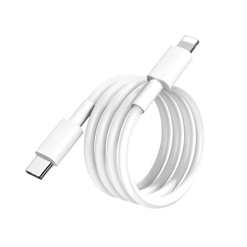 20W PD Fast Charge Power Adapter + Cable Bundle for iPhone