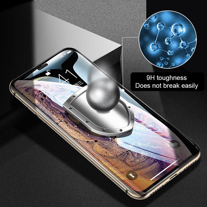iPhone Ultra Clear 9D Tempered Glass Screen Protector - Happiness Idea