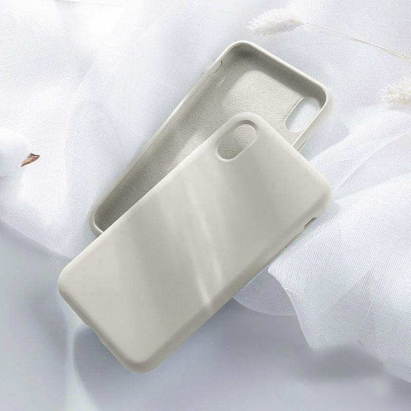 iPhone XS Max Liquid Silicone Case - Happiness Idea