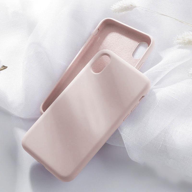 iPhone XS Max Liquid Silicone Case - Happiness Idea
