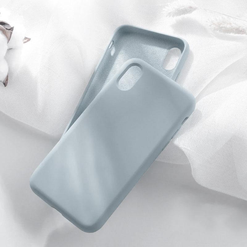 iPhone XS Max Liquid Silicone Case - Happiness Idea