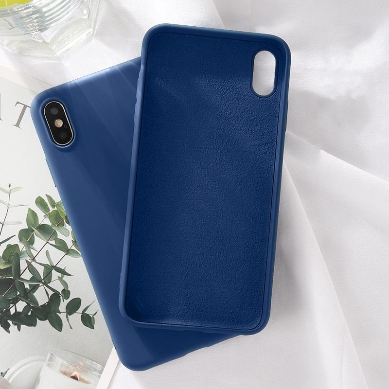 iPhone XS Max Liquid Silicone Case - Happiness Idea