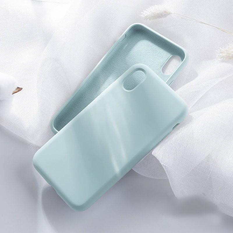 iPhone XS Max Liquid Silicone Case - Happiness Idea