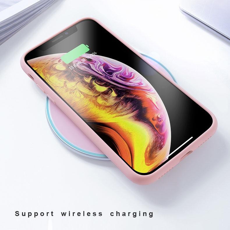 iPhone XS Max Liquid Silicone Case - Happiness Idea