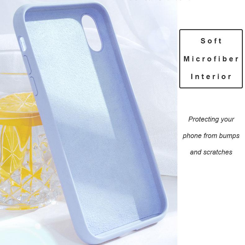 iPhone XS Max Liquid Silicone Case - Happiness Idea