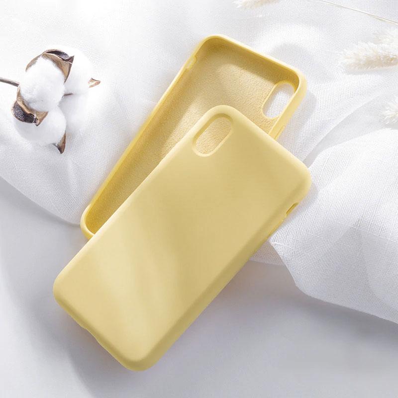 iPhone XS Max Liquid Silicone Case - Happiness Idea