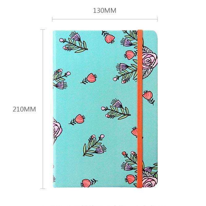 Kiddo Flowery A5 Notebook - Happiness Idea
