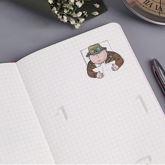 Kiddo Flowery A5 Notebook - Happiness Idea