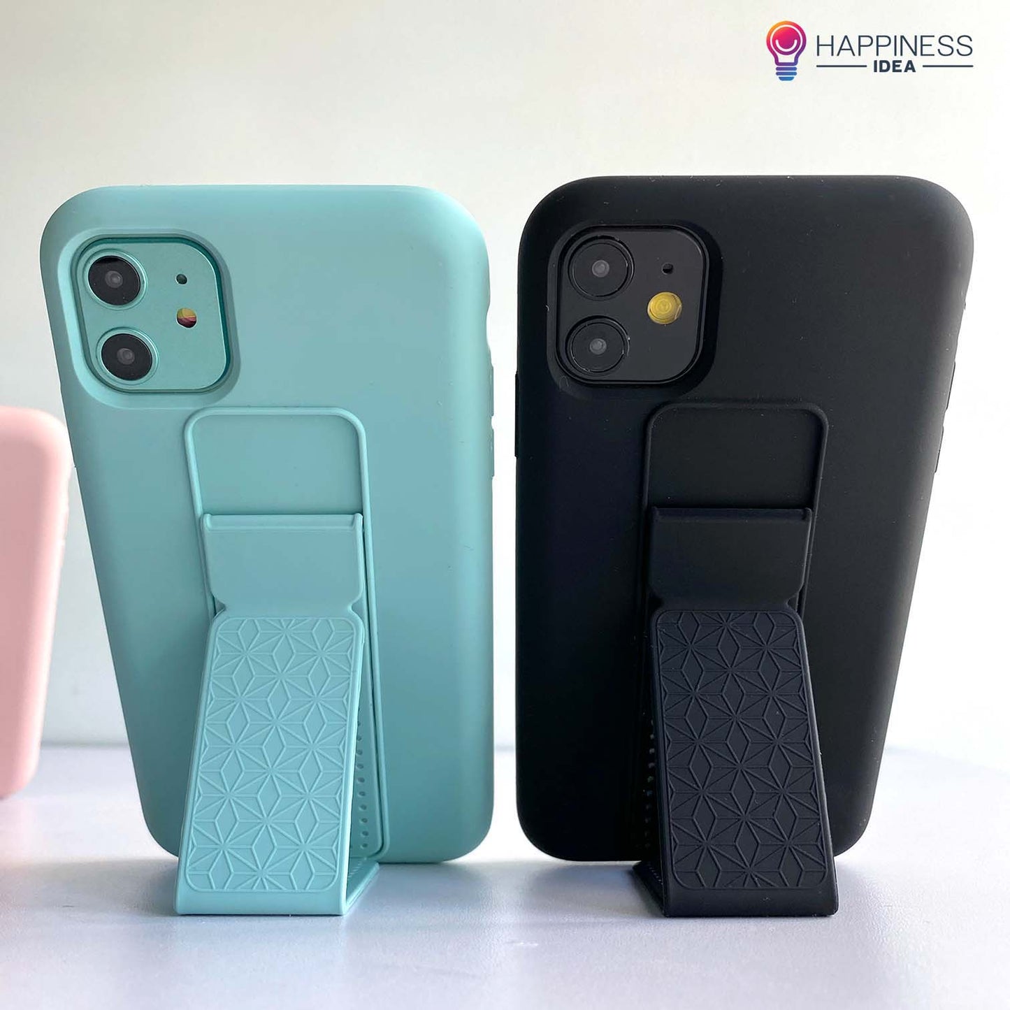 Liquid Silicone Kickstand Case for iPhone