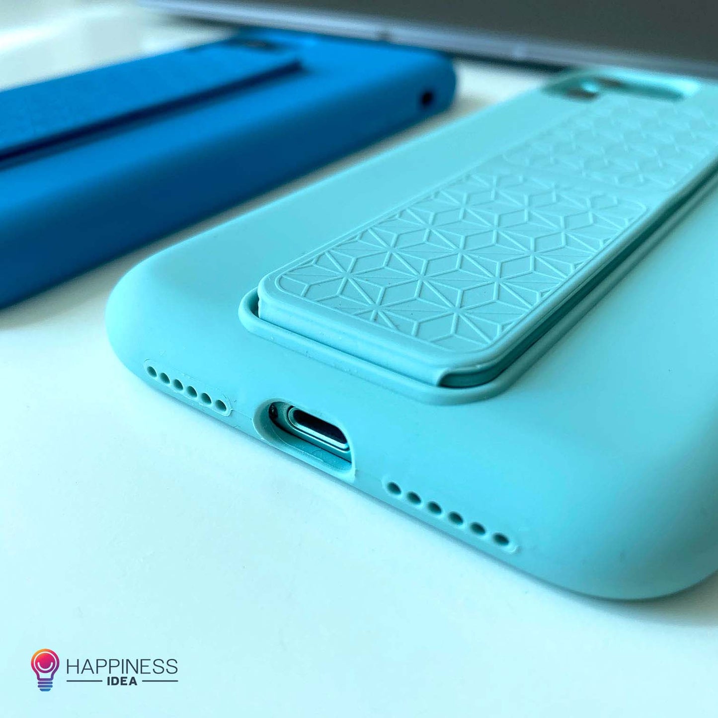Liquid Silicone Kickstand Case for iPhone