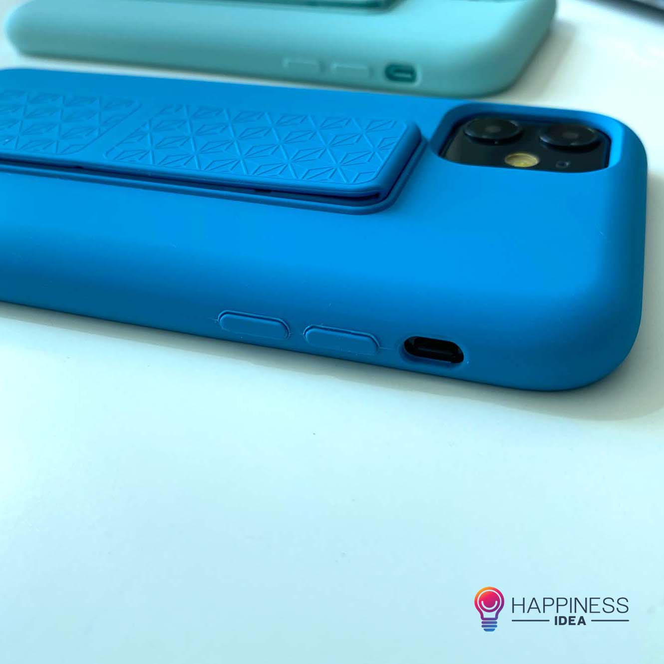 Liquid Silicone Kickstand Case for iPhone