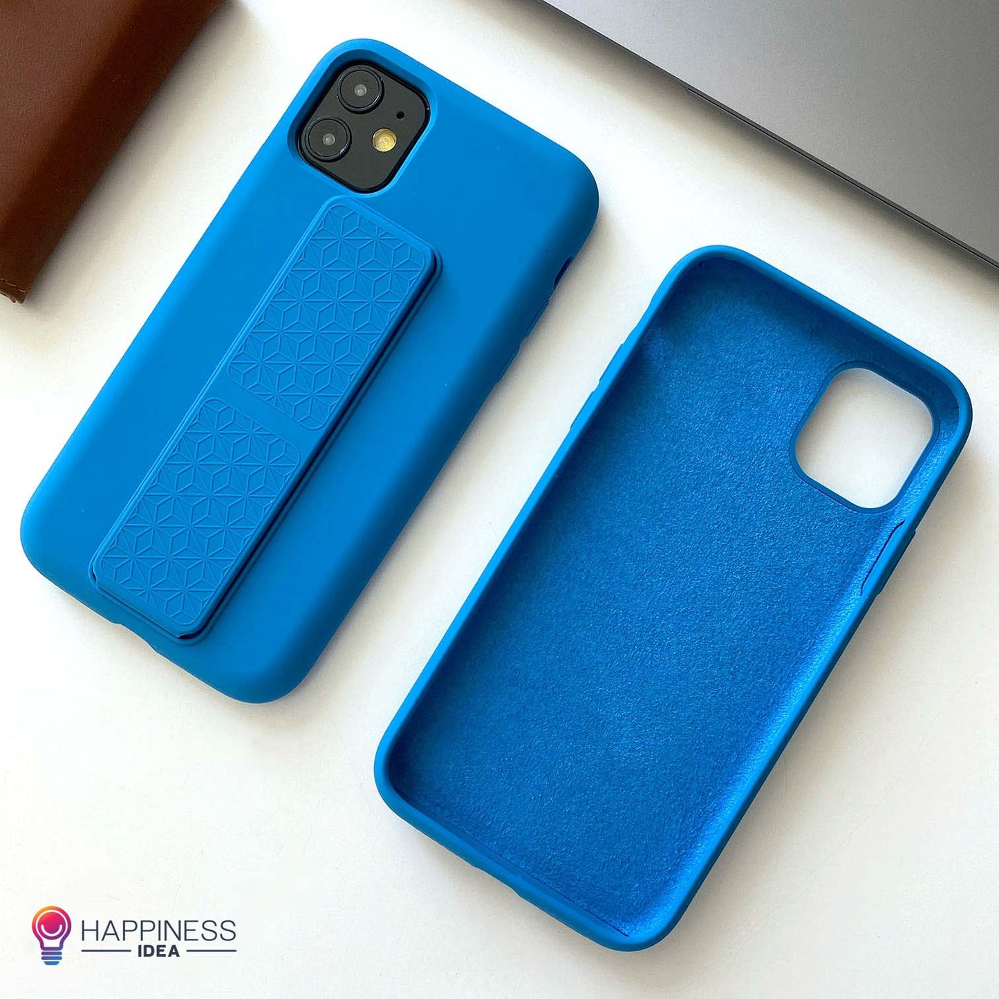 Liquid Silicone Kickstand Case for iPhone