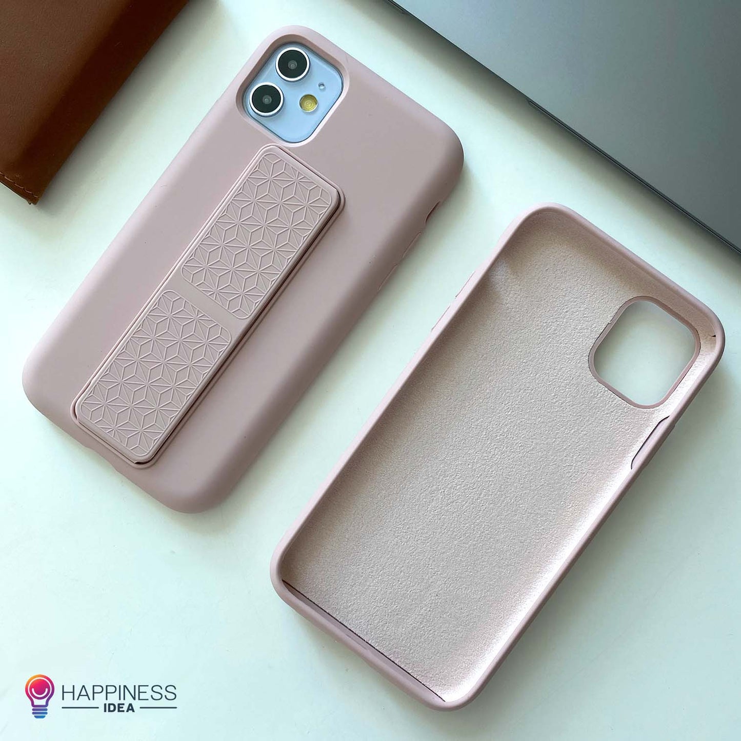 Liquid Silicone Kickstand Case for iPhone