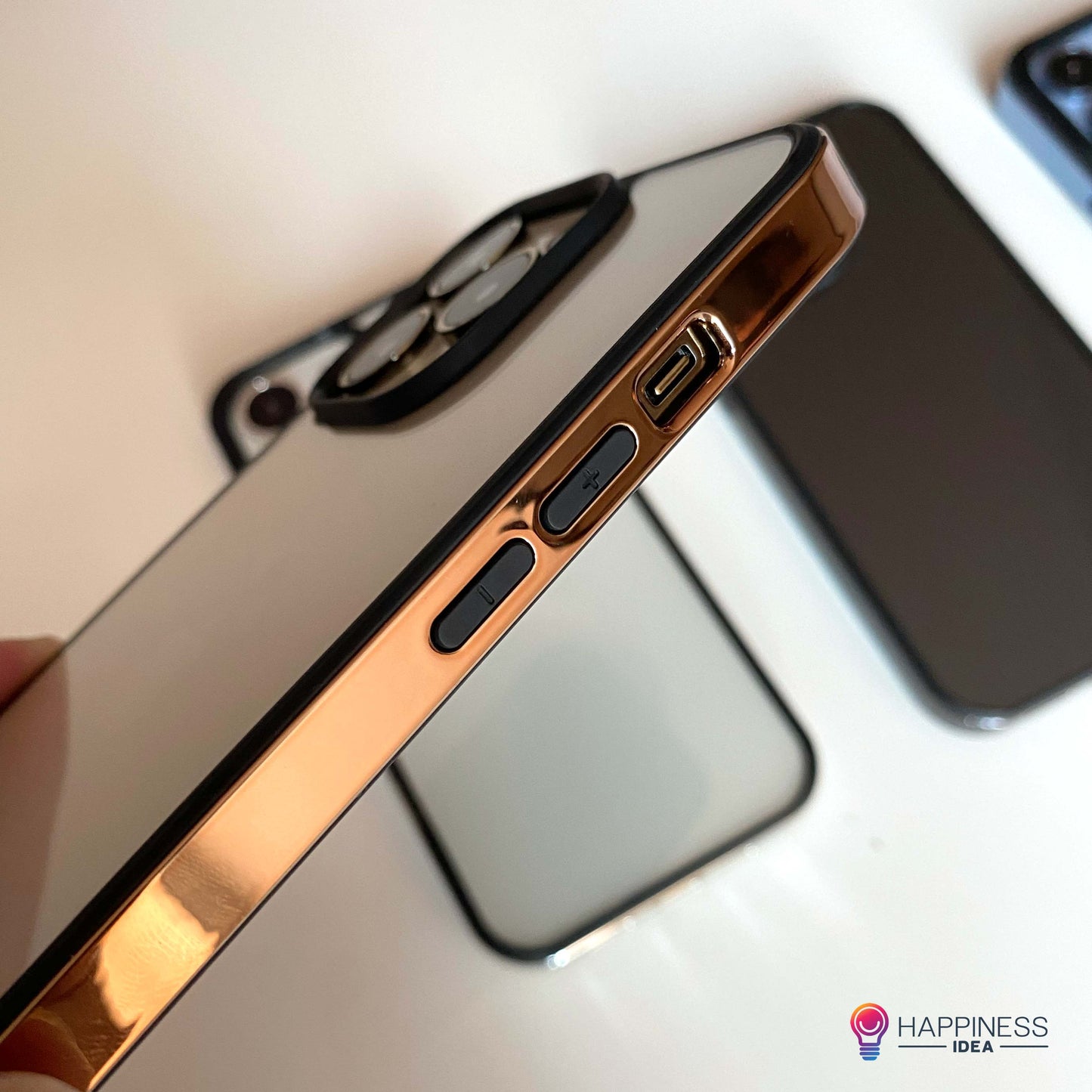 Chromium Clear Case for iPhone (Customisable)