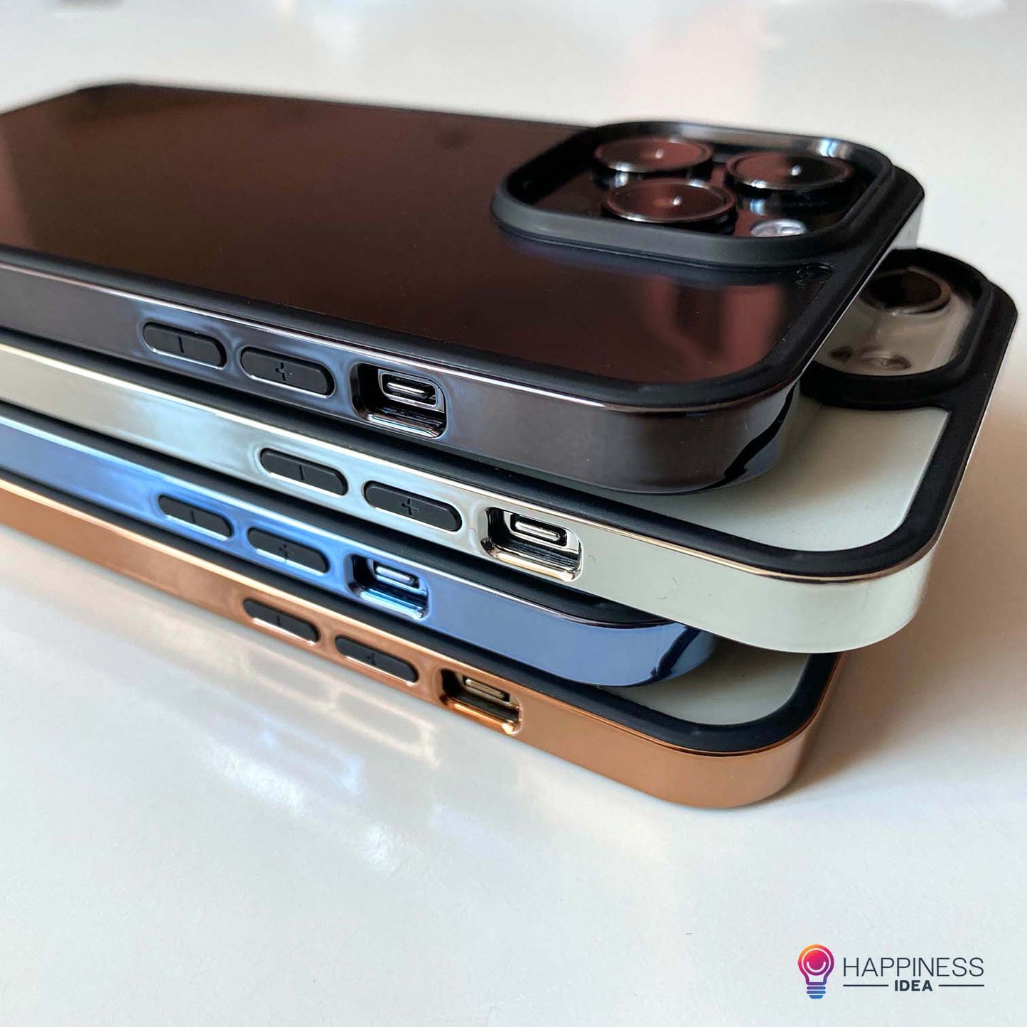 Chromium Clear Case for iPhone (Customisable)