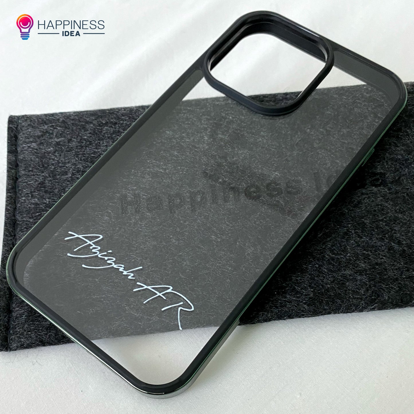 Chromium Clear Case for iPhone (Customisable)