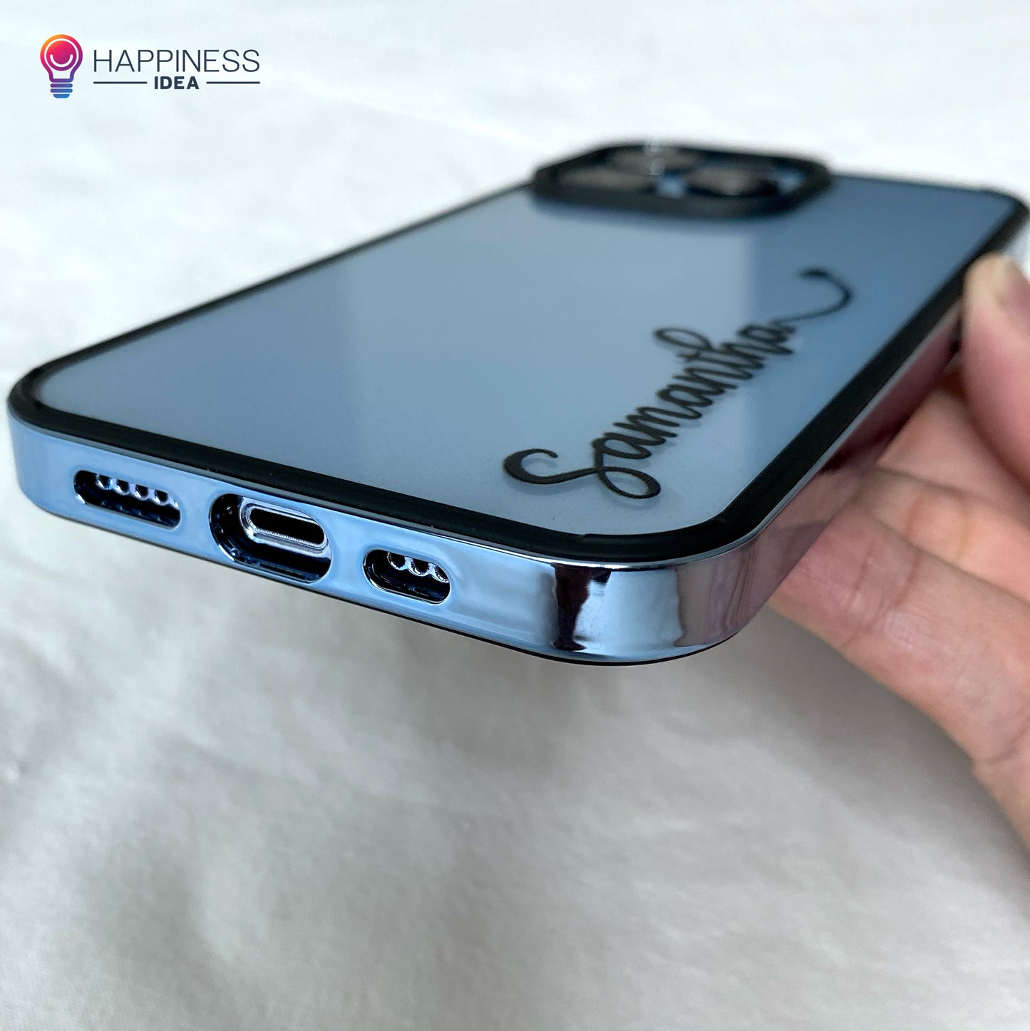 Chromium Clear Case for iPhone (Customisable)