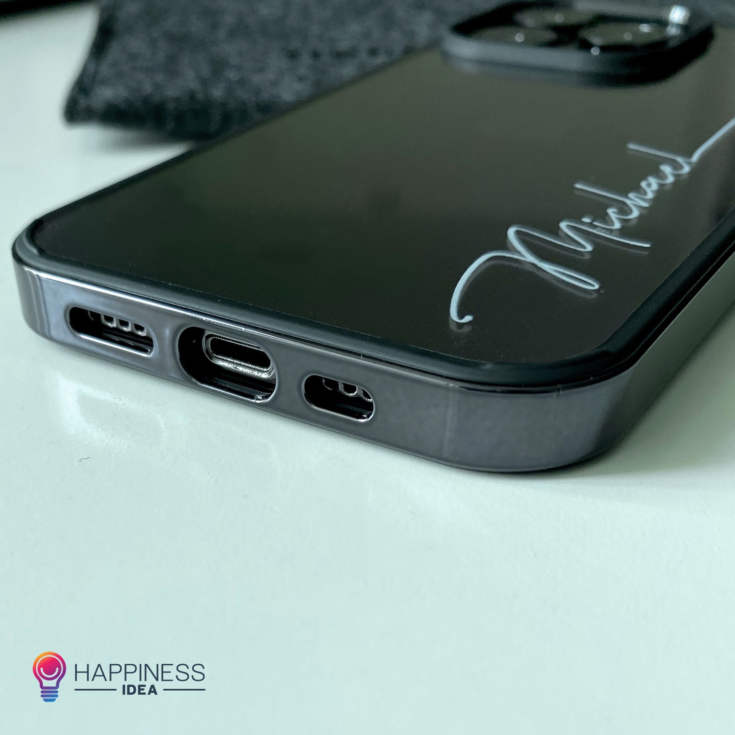 Chromium Clear Case for iPhone (Customisable)