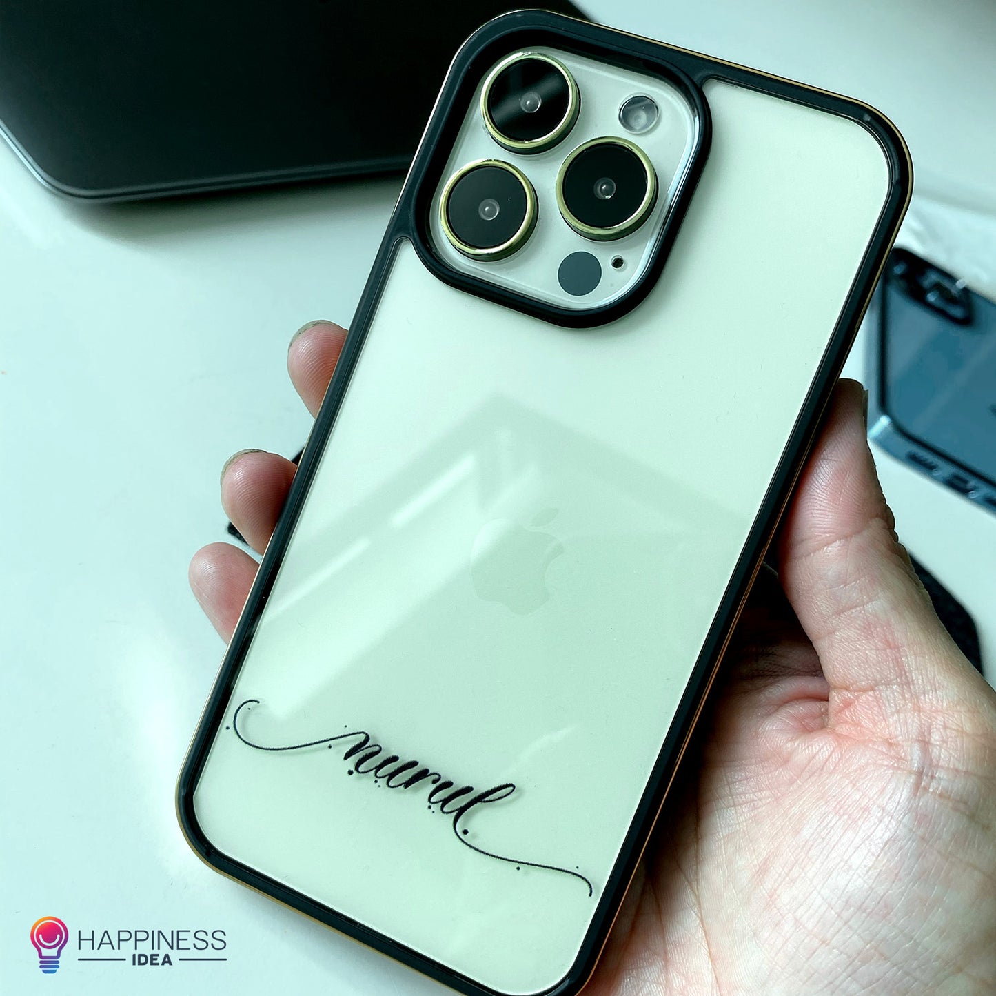 Chromium Clear Case for iPhone (Customisable)