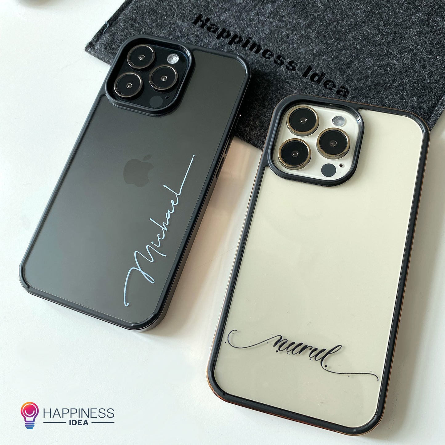 Chromium Clear Case for iPhone (Customisable)
