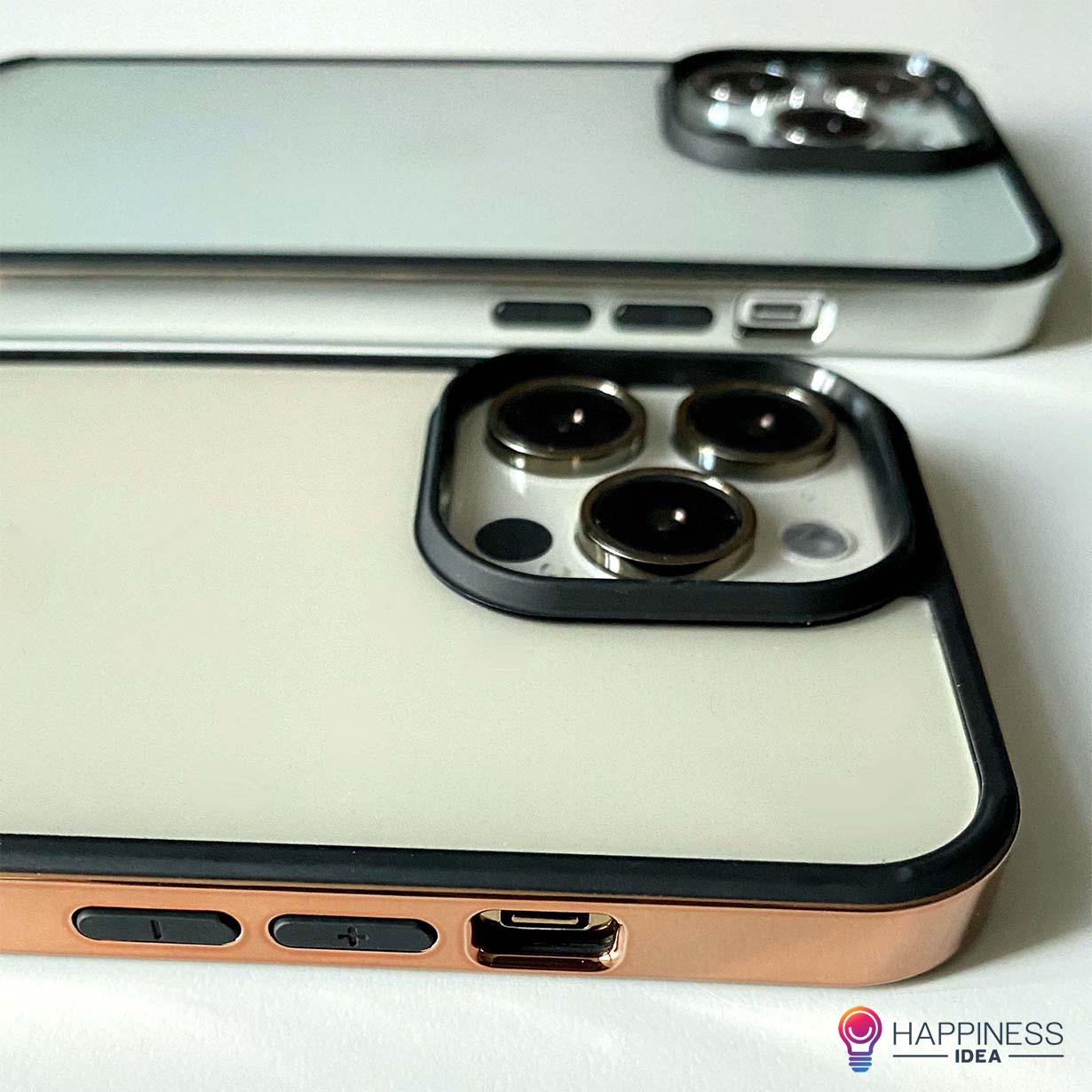 Chromium Clear Case for iPhone (Customisable)