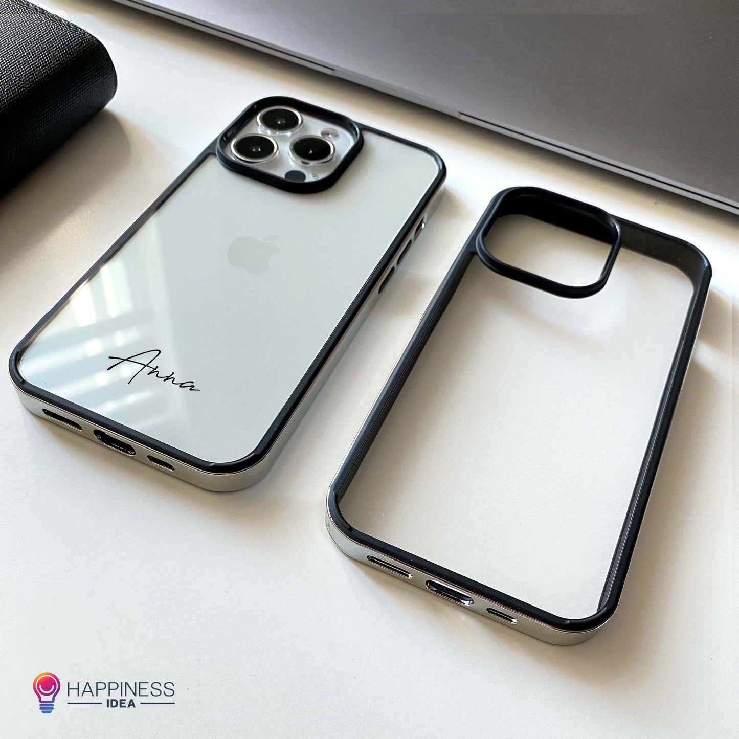 Chromium Clear Case for iPhone (Customisable)