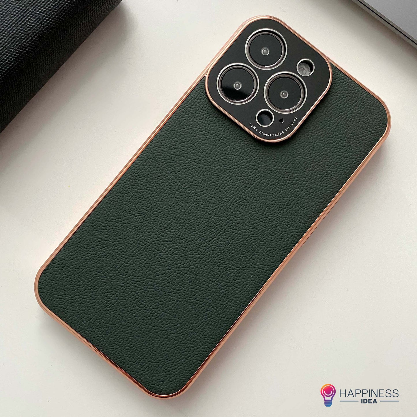 Luxury Design Genuine Leather Case for iPhone (Customisable)