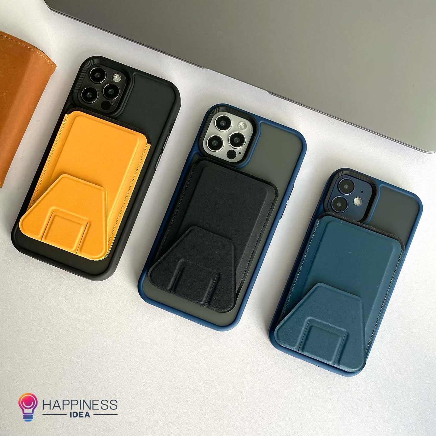 Snap-on Card Holder & Stand for iPhone with Magsafe