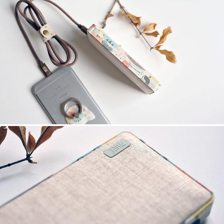 Maoxin Artistic Powerbank (10400 mAh) - Happiness Idea