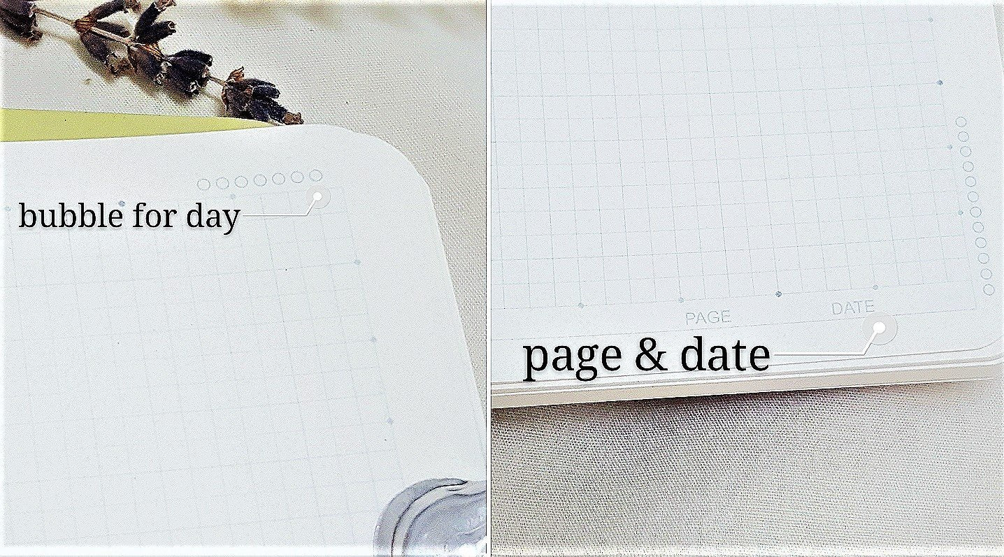 Naked A5 Grid Notebook - Happiness Idea