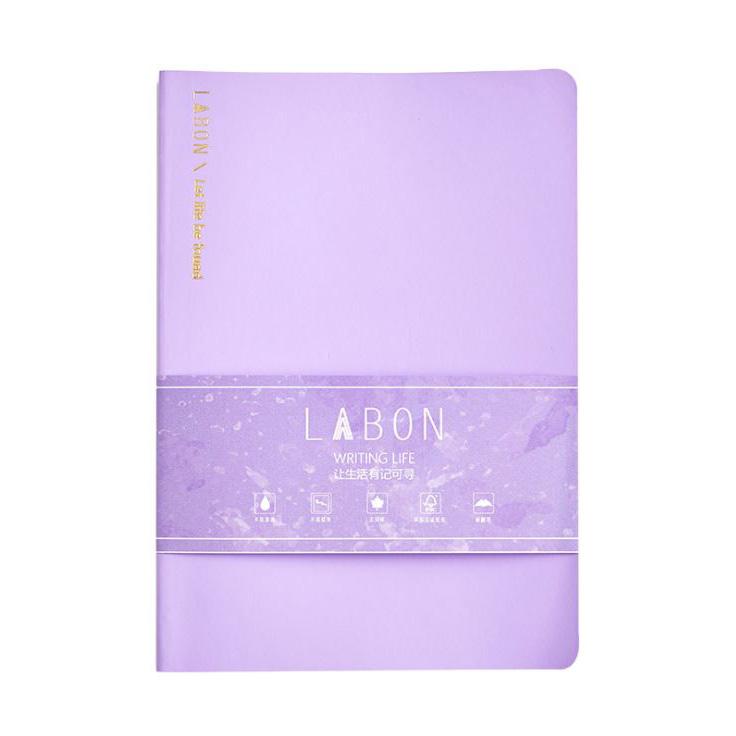 Naked A5 Grid Notebook - Happiness Idea