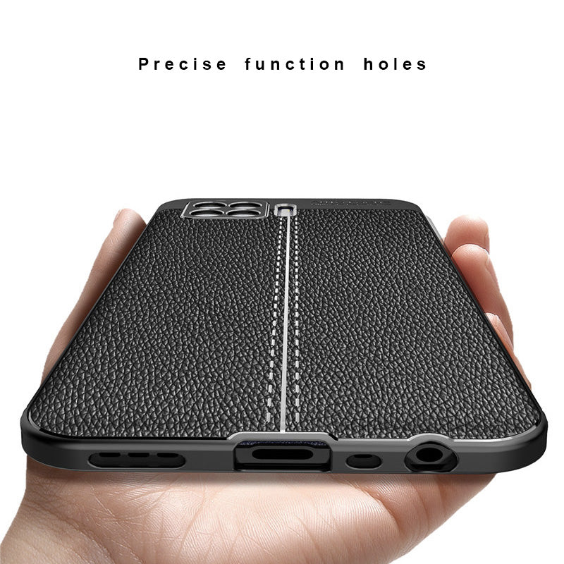 Oppo A93 Leather Design TPU Case