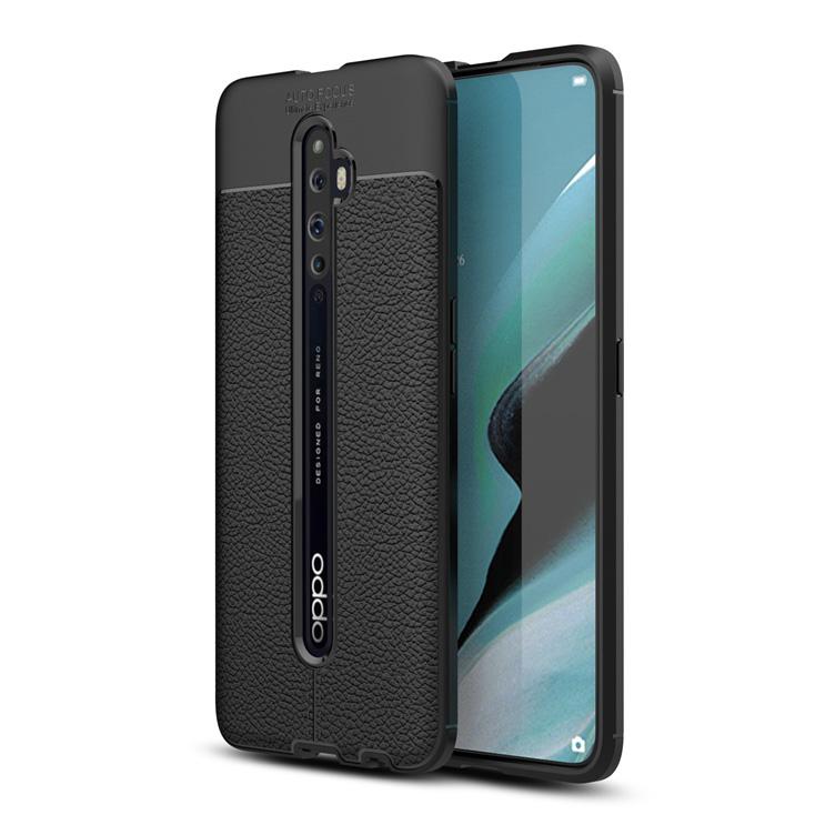 Oppo Reno 2F Leather Design TPU Case - Happiness Idea
