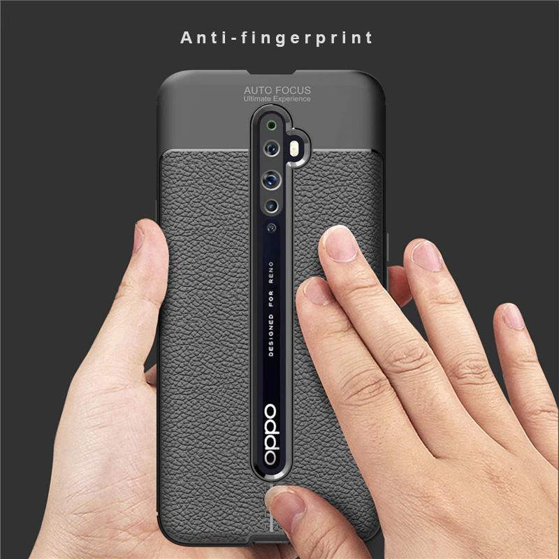Oppo Reno 2F Leather Design TPU Case - Happiness Idea