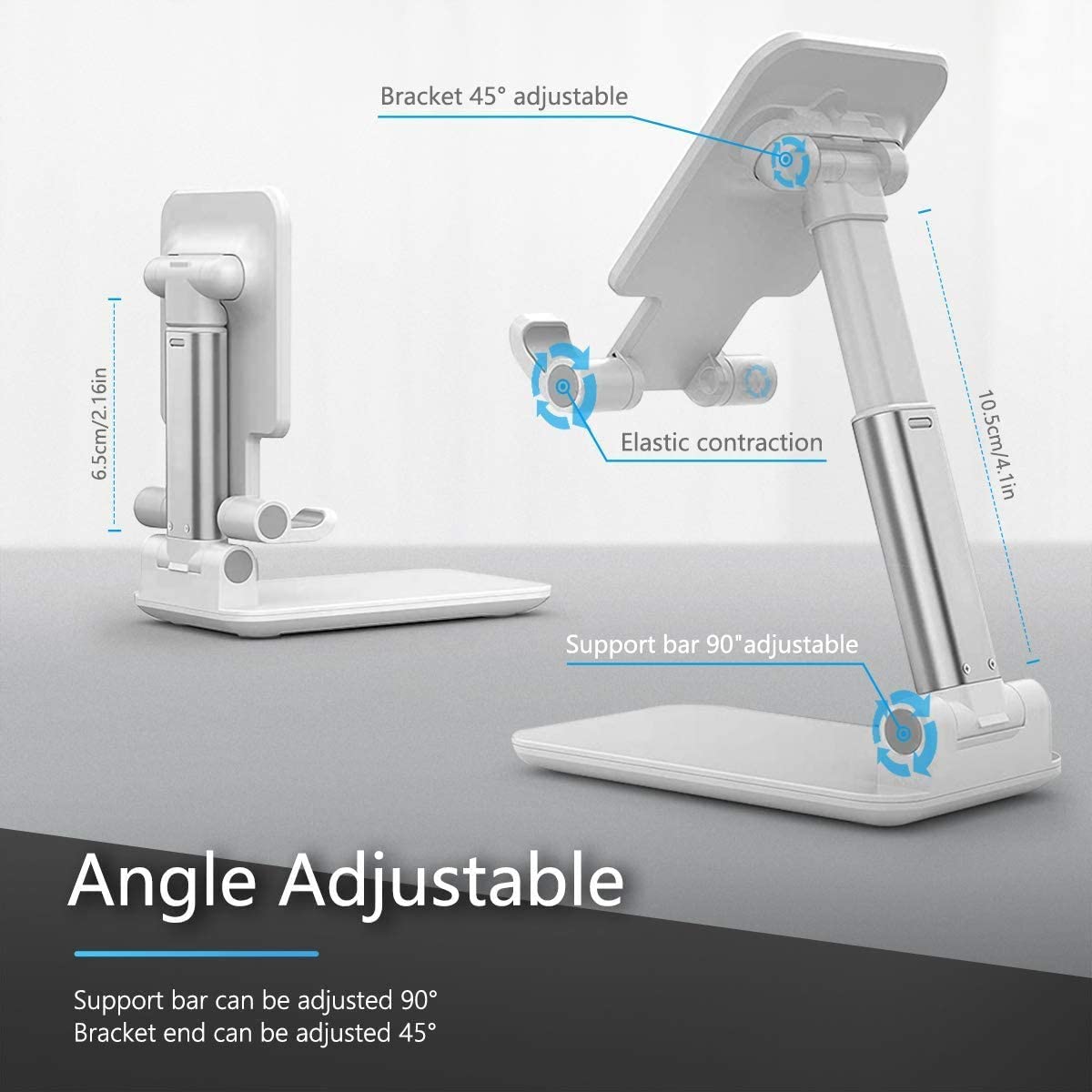 PhoneStation - Foldable Mobile Phone & Tablet Stand - Happiness Idea