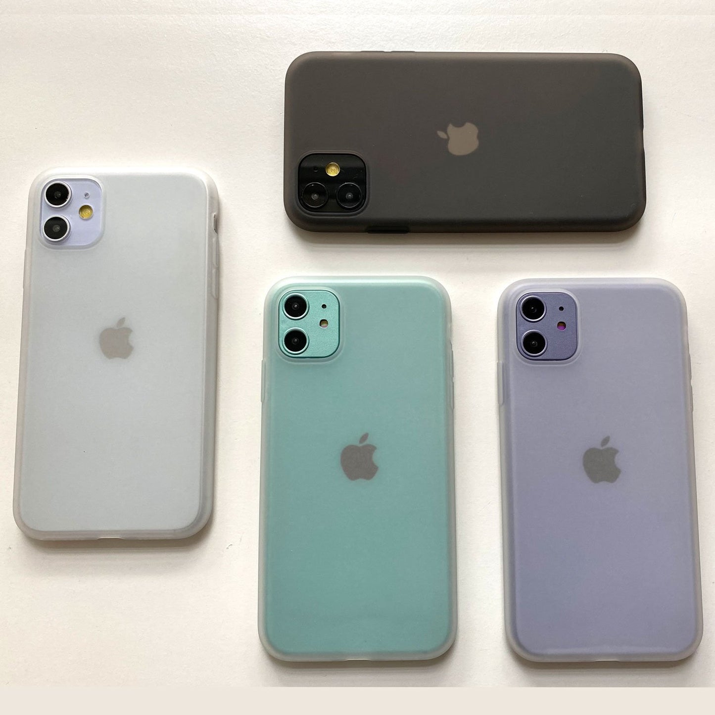Semi Transparent Liquid Silicone iPhone Case - Happiness Idea