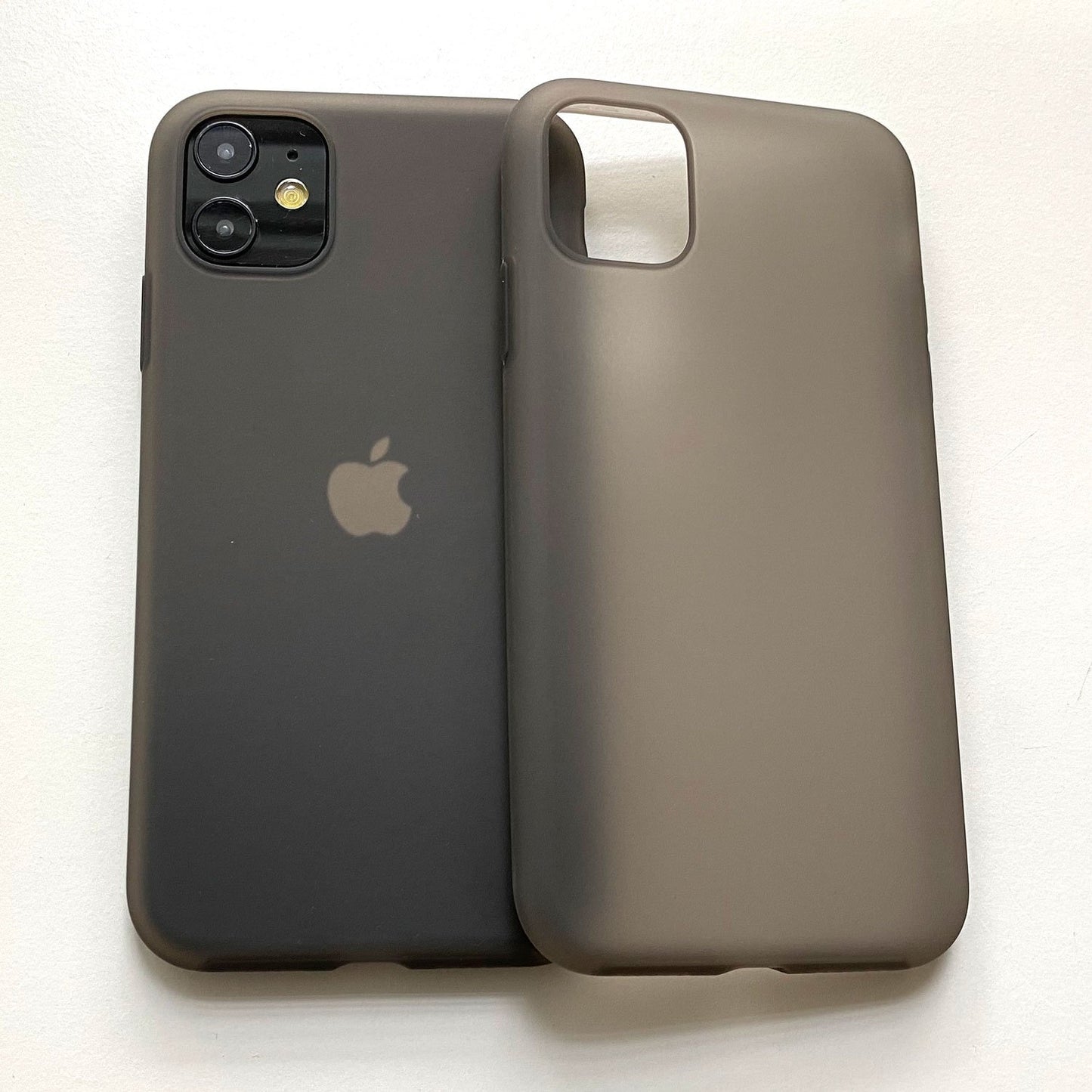 Semi Transparent Liquid Silicone iPhone Case - Happiness Idea