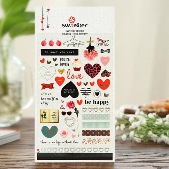 Suatelier Sticker no.1023: Love Actually - Happiness Idea